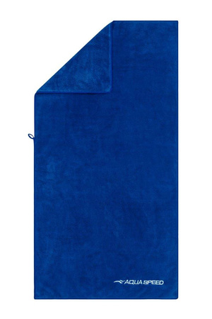 Szybkoschnący ręcznik z mikrofibry Aqua Speed Dry Coral 50x100 - 01 niebieski