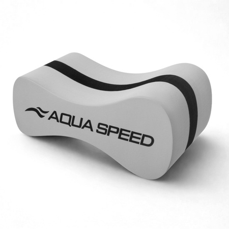 Deska do pływania pull buoy ósemka Aqua Speed Wave 26 - szara 