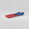 Long training fins Fusion 2.0 34/35 - blue/red