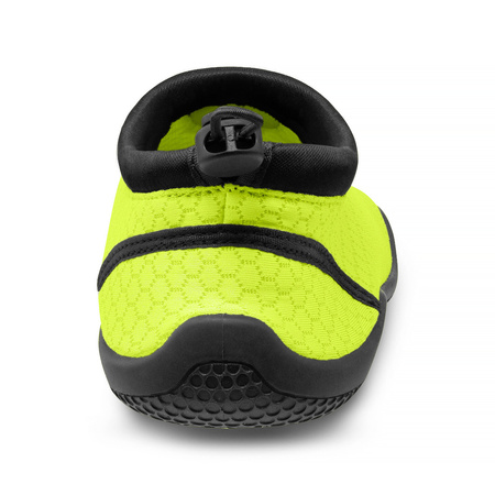 Water shoes with drawstring Aqua Shoe 30 kol.18 – yellow and black
