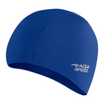 Czepek pływacki POLYESTER CAP 02 - niebieski 