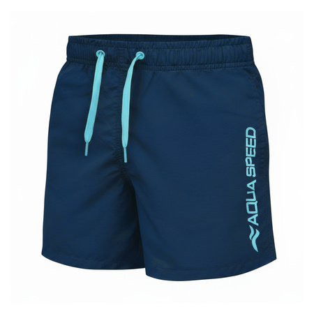  Chłopięce szorty pływackie Aqua Speed Owen Junior kol.10 - granatowy