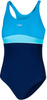 Girls' swimsuit Emily 42 - blue and navy blue