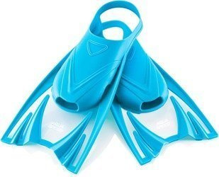 Dziecięce płetwy do pływania Aqua Speed Frog 02 - niebieskie