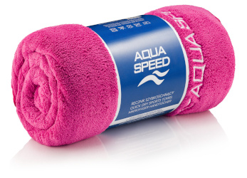 Szybkoschnący ręcznik z mikrofibry Aqua Speed Dry Coral 70x140 cm - 27 różowy