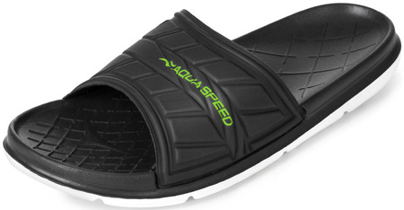Klapki basenowo - plażowe Aqua Speed Aspen 05 - czarne 