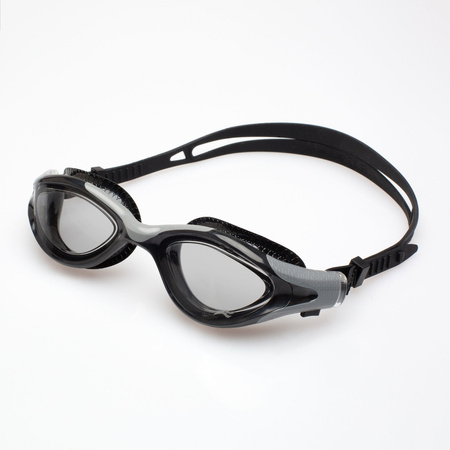 Okulary pływackie Aqua Speed Aquilo 23 - czarno-szare -dymione szkła