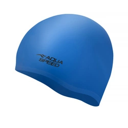 Czepek pływacki na długie włosy Aqua Speed Long Hair Cap 09 - niebieski 