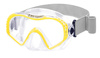 Diving mask Aqua Speed Echo 18 - yellow/gray