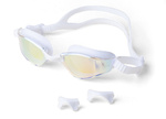 Okulary pływackie Aqua Speed Zen Mirror 05 - białe 