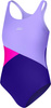 Girls' swimsuit Pola 48 - purple-pink