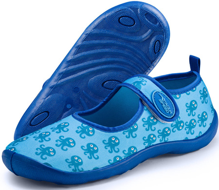 Dziecięce buty do wody na rzep Aqua Speed 29A - niebieskie