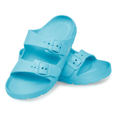 Built-up pool shoes for kid's Aqua Speed Laredo 02 - blue