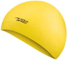 Latex swim cap Aqua Speed Soft Latex 18 - yellow